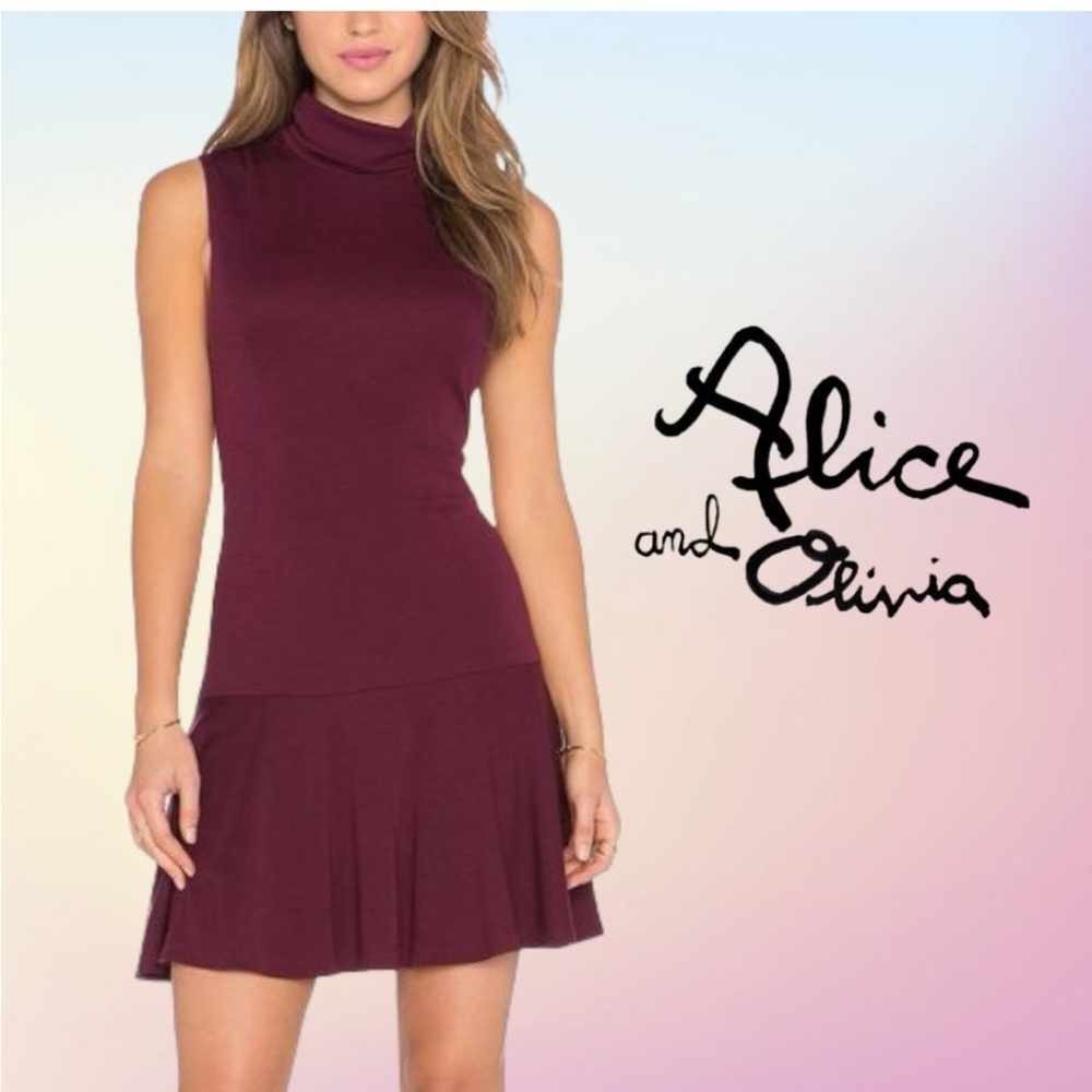 Alice and Olivia drop waist dress - size 4